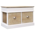 Banco de Corredor 70x35x45 cm Madeira de Paulownia