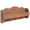 Cabide de Parede 50x10x23 cm Madeira Castanho