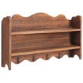 Cabide de Parede 50x10x30 cm Madeira Castanho