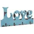 Cabide de Parede Love 50x23 cm