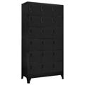 Cacifo 90x40x180 cm Aço Preto