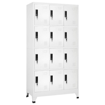 Cacifo Aço 90x45x180 cm Branco