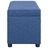 Banco C/ Compartimento de Arrumação 116 Cm Poliéster Azul